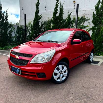 CHEVROLET AGILE 1.4 MPFI LT 8V FLEX 4P MANUAL CHEVROLET AGILE 1.4 MPFI LT 8V FLEX 4P MANUAL